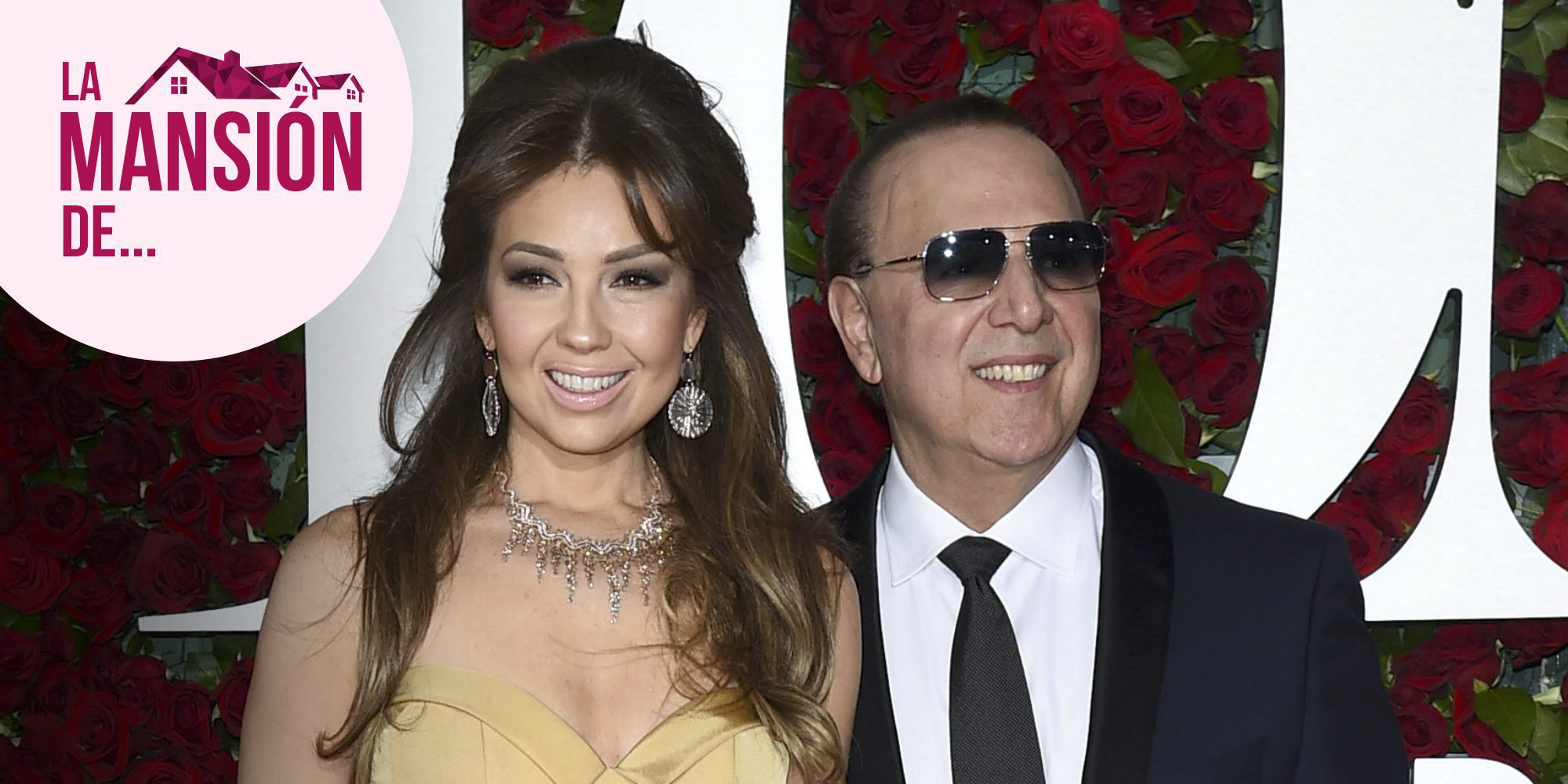 14 baños y un salón de belleza: así es la fabulosa mansión de Thalía y Tommy Mottola