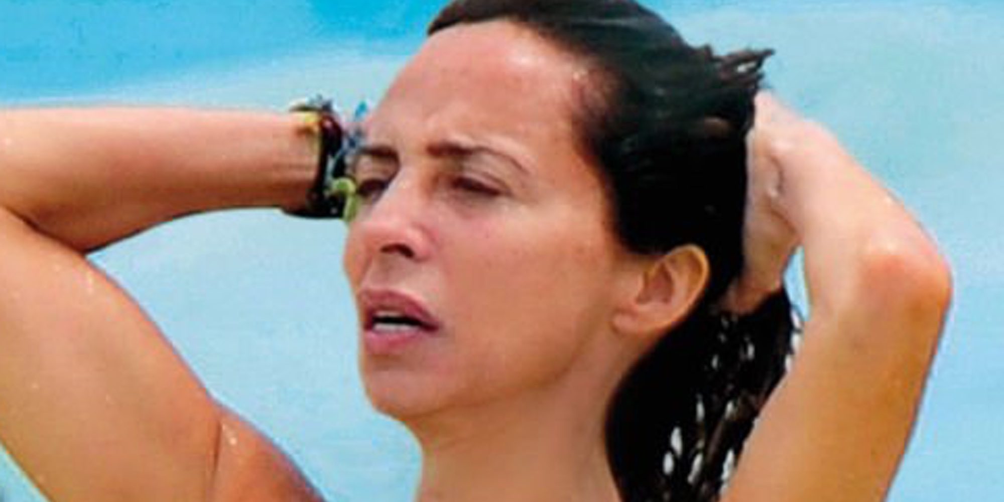 María Patiño y su 'bikinazo' estrenando delantera en las playas del Caribe