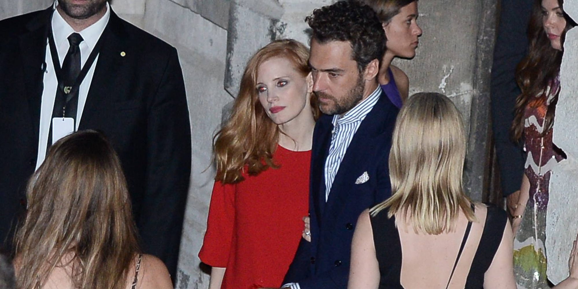 Jessica Chastain se casa con Gian Luca Passi de Preposulo en una romántica boda en Italia