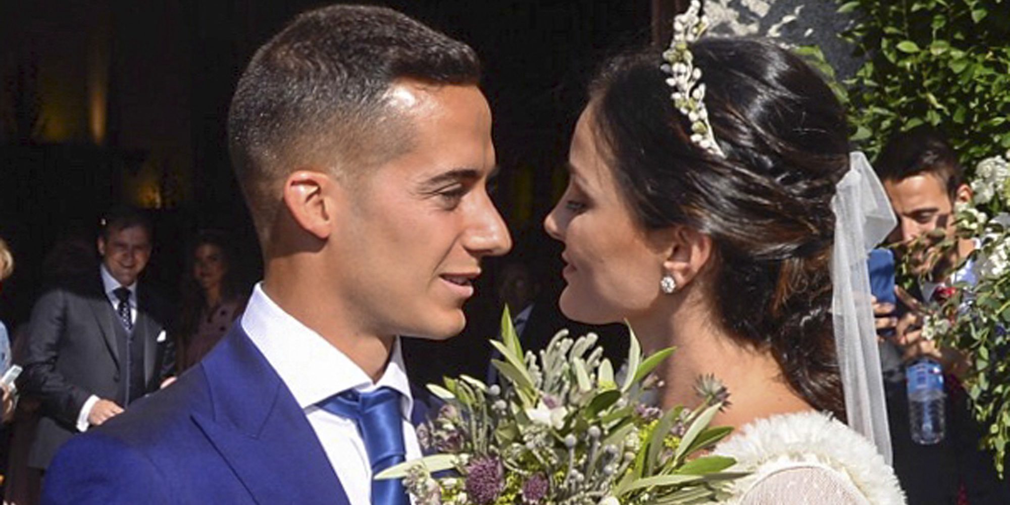 La discreta boda de Lucas Vázquez y Macarena Rodríguez en Madrid