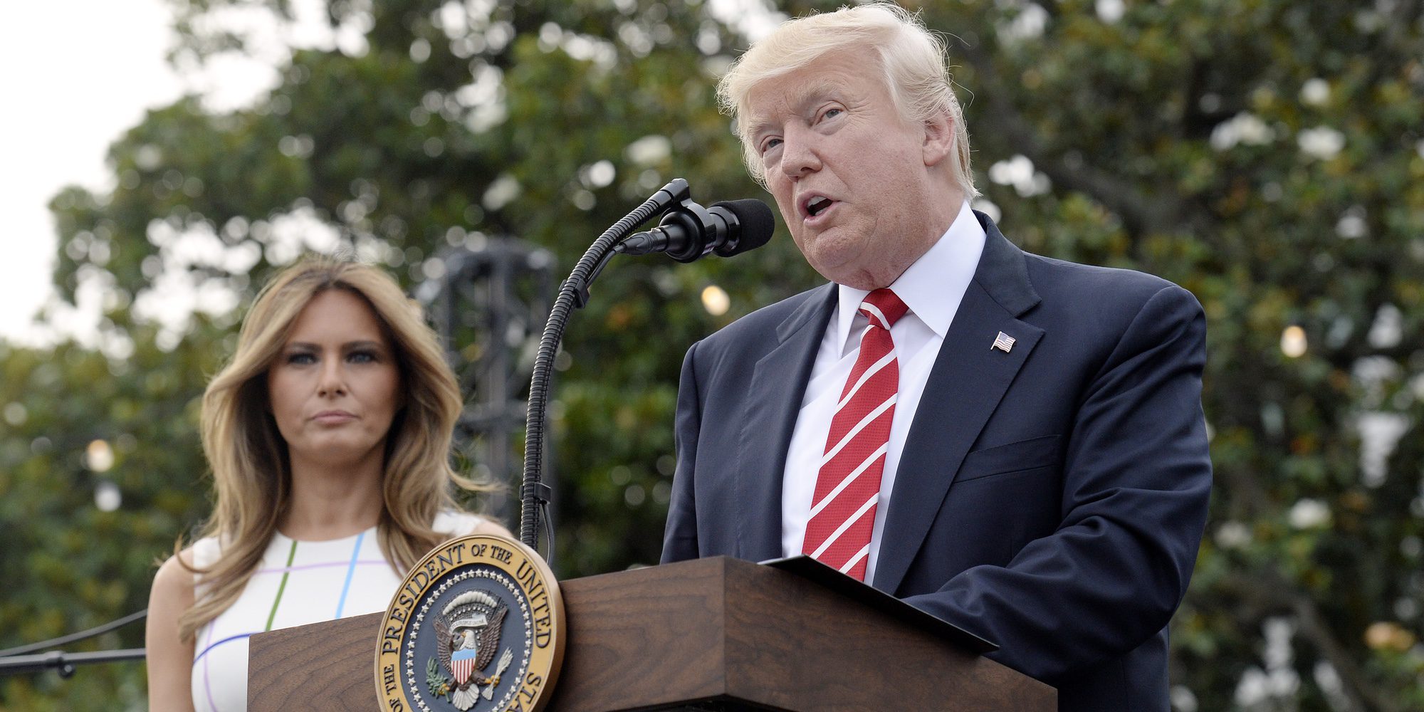 Así ha sido el primer picnic del Congreso con Donald Trump en la Casa Blanca