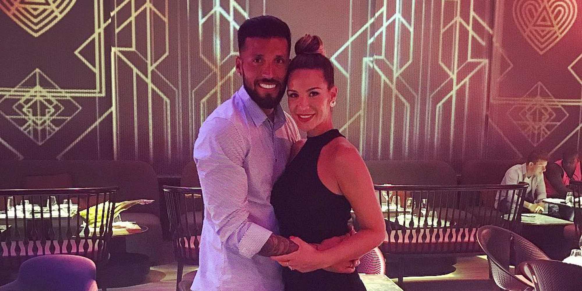 Tamara Gorro y Ezequiel Garay celebran su quinto aniversario de boda en un momento mágico