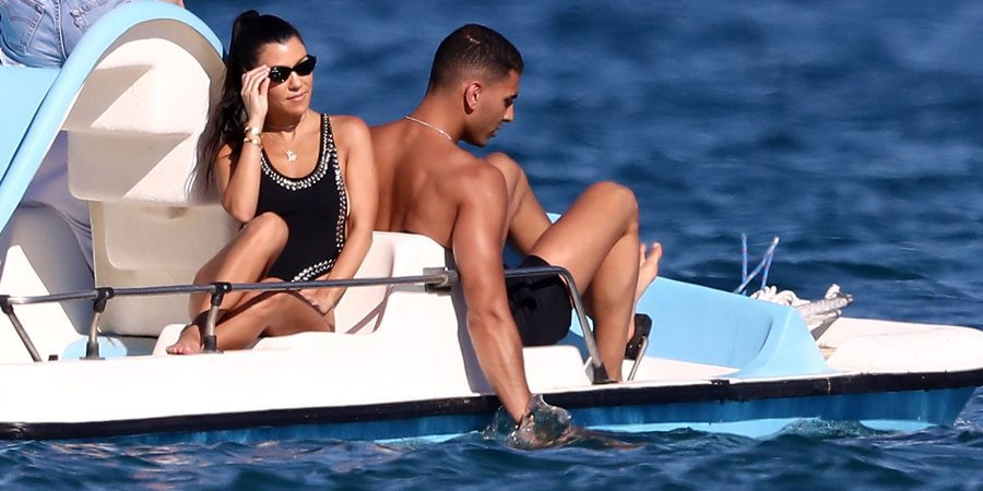 Las románticas vacaciones de Kourtney Kardashian y Younes Bendjima en St Tropez