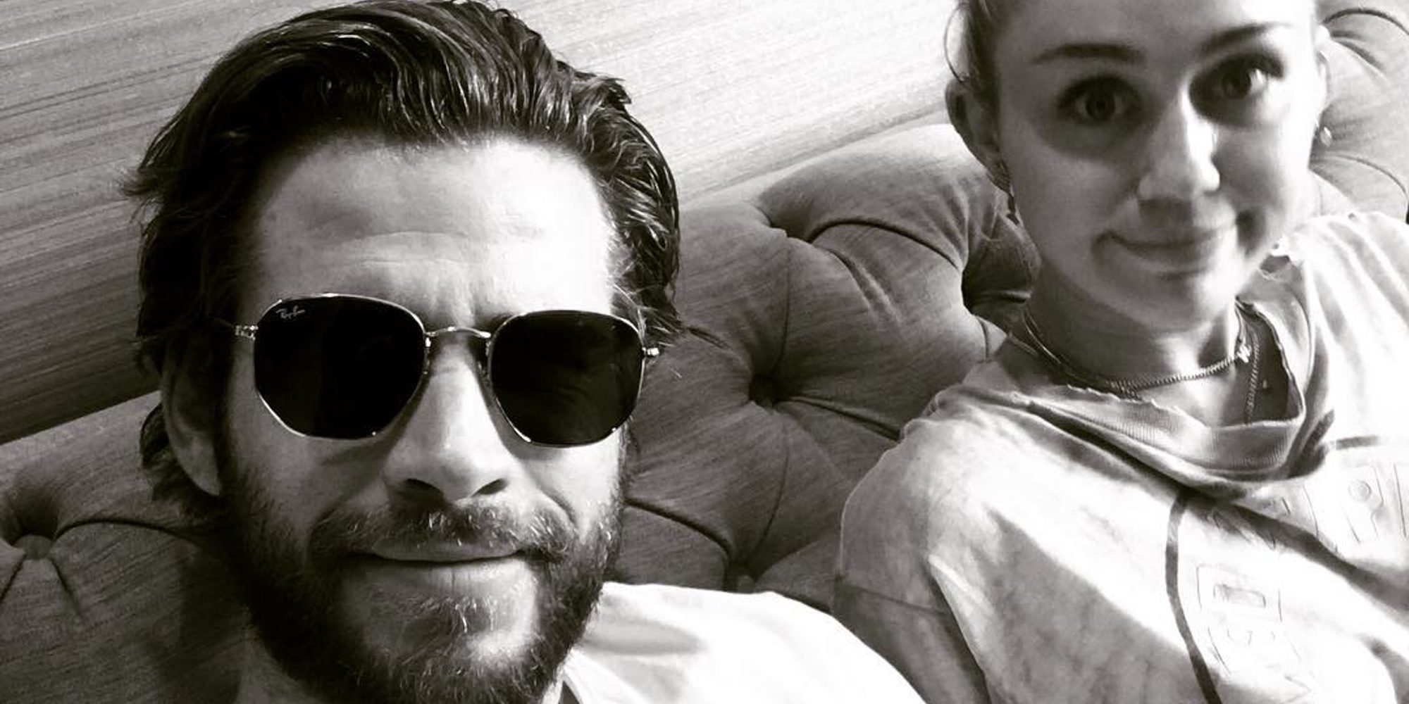 Liam Hemsworth presume de cuerpazo y novia con una bonita imagen junto Miley Cyrus