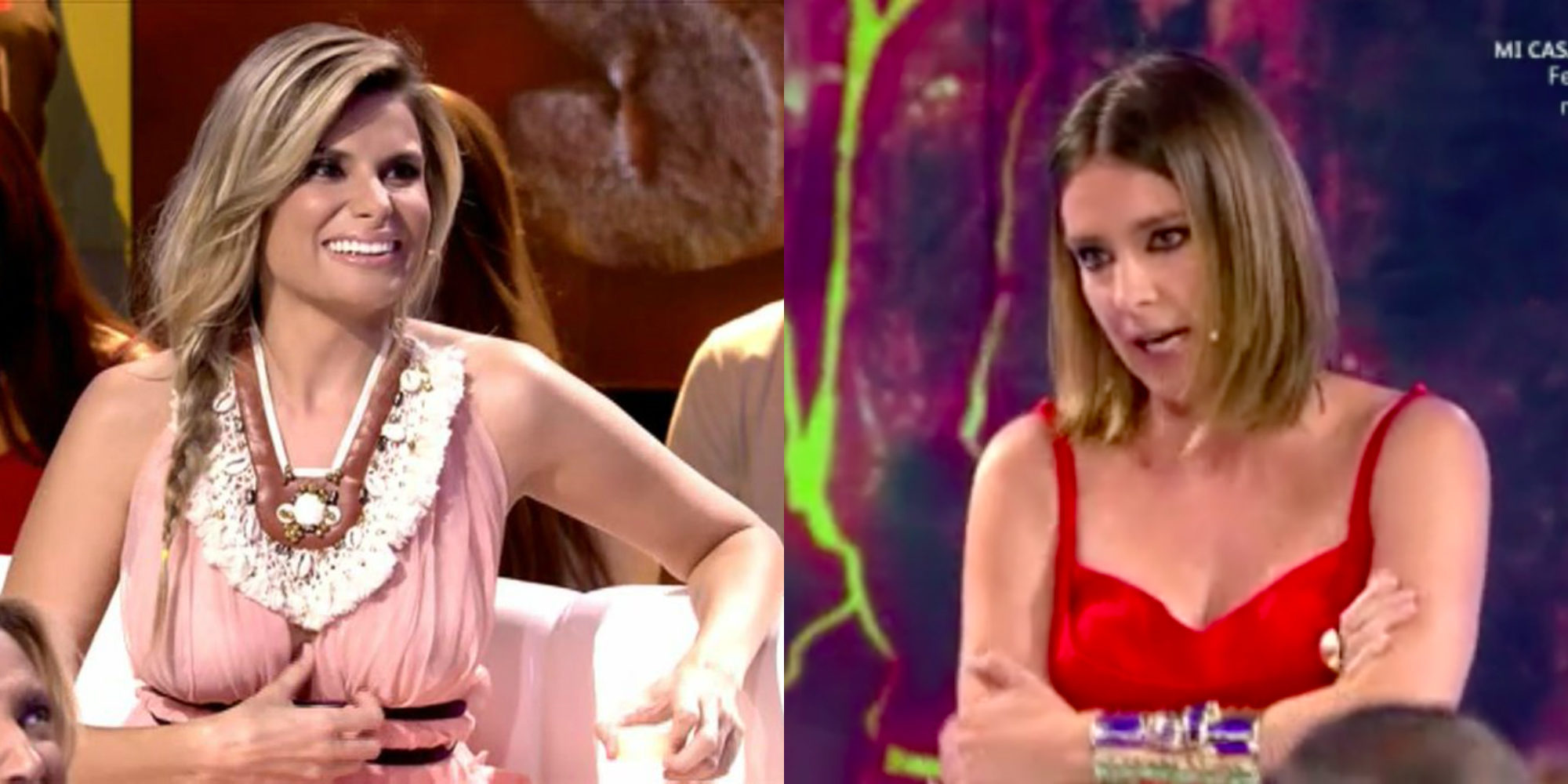 Sandra Barneda a María Lapiedra: "¡Cómo quieres que se te mire a los ojos si se te ven los pezones, hija!