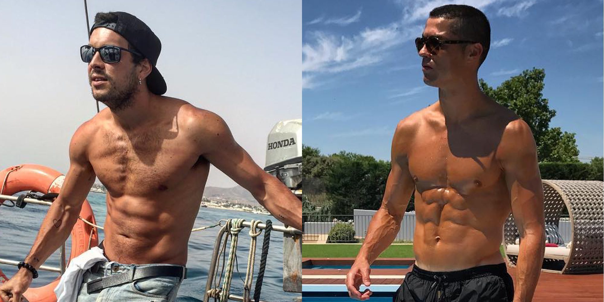 Los 10 'desnudos' masculinos más sexys que han protagonizado los famosos durante el verano de 2017