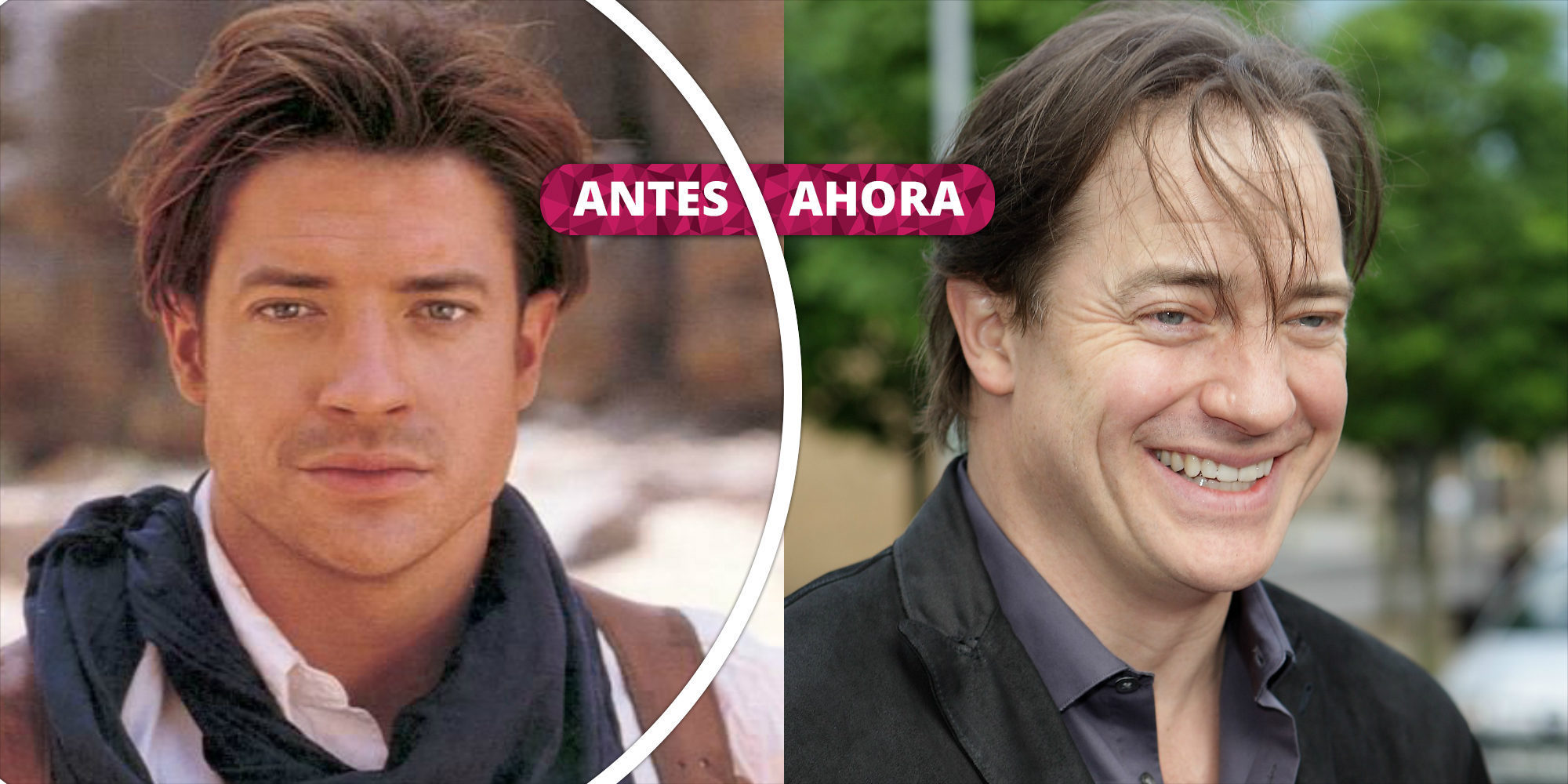 Así ha cambiado Brendan Fraser: La evolución del actor de 'George de la jungla' y 'La momia'