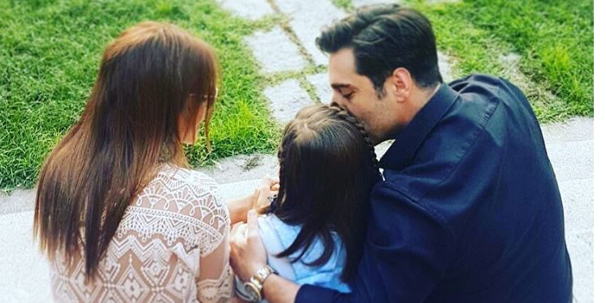 Paula Echevarría y David Bustamante se reencuentran entre risas por el cumpleaños de su hija Daniella