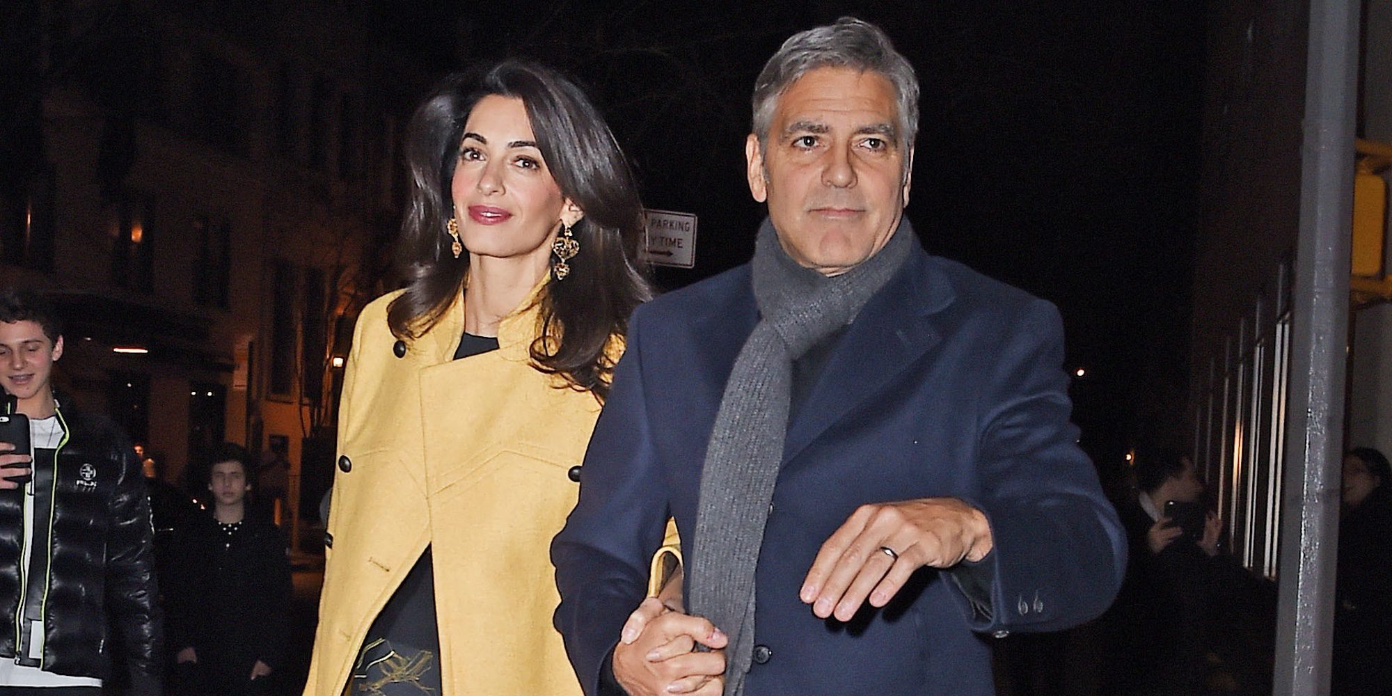 George Clooney y Amal Alamuddin disfrutan de una cita romántica sin sus hijos