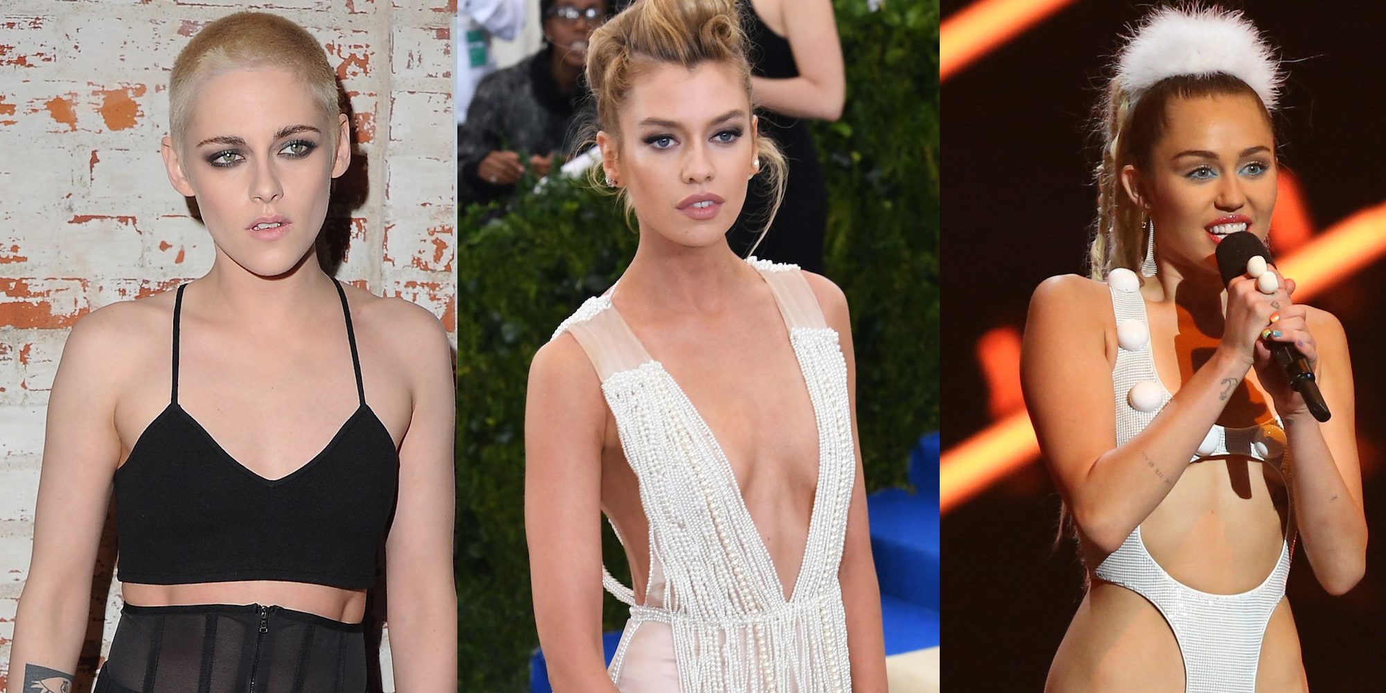 Se filtran fotos íntimas de Kristen Stewart, Stella Maxwell y Miley Cyrus