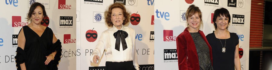 Blanca Portillo, Asier Etxeandía, Carmen Machi y Julia Gutiérrez Caba recogen su Premio Max de Teatro 2012