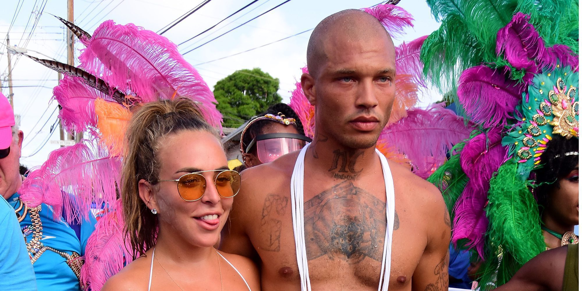 Rumores de boda entre Jeremy Meeks y la heredera de Topshop Chloe Green