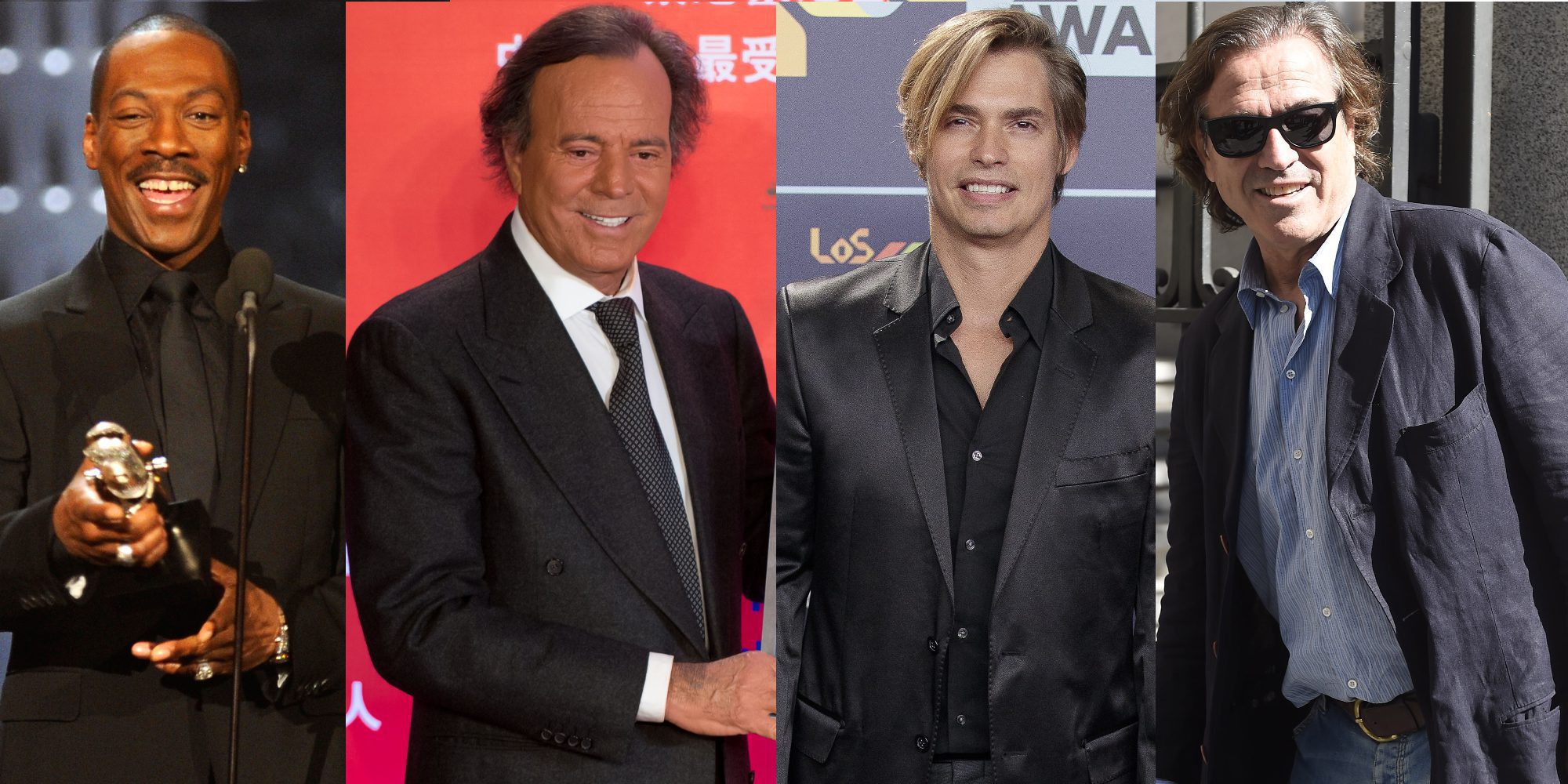 Carlos Baute, Eddie Murphy, Julio Iglesias...y otros famosos con hijos secretos