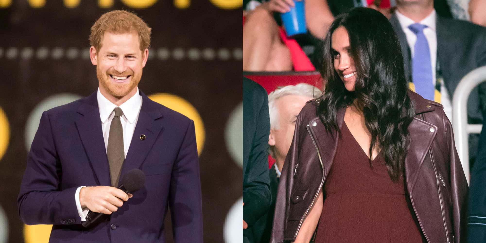 El falso primer posado del Príncipe Harry con Meghan Markle tras confirmar su noviazgo