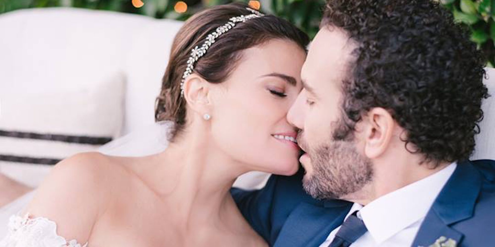 Así ha sido la romántica boda de Idina Menzel con Aaron Lohr