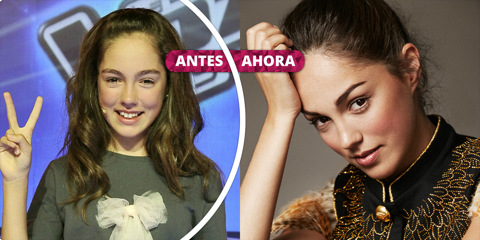 Así ha cambiado María Parrado: La evolución de la ganadora de la primera edición de 'La Voz Kids'