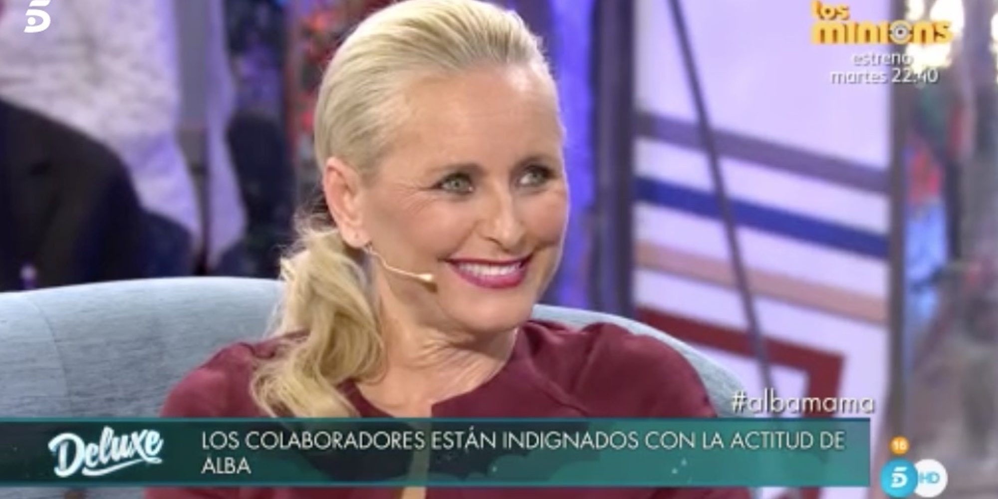 Lucía Pariente habla de su vida sexual en 'Sábado Deluxe': "No hago nada desde que nació Alba Carrillo"