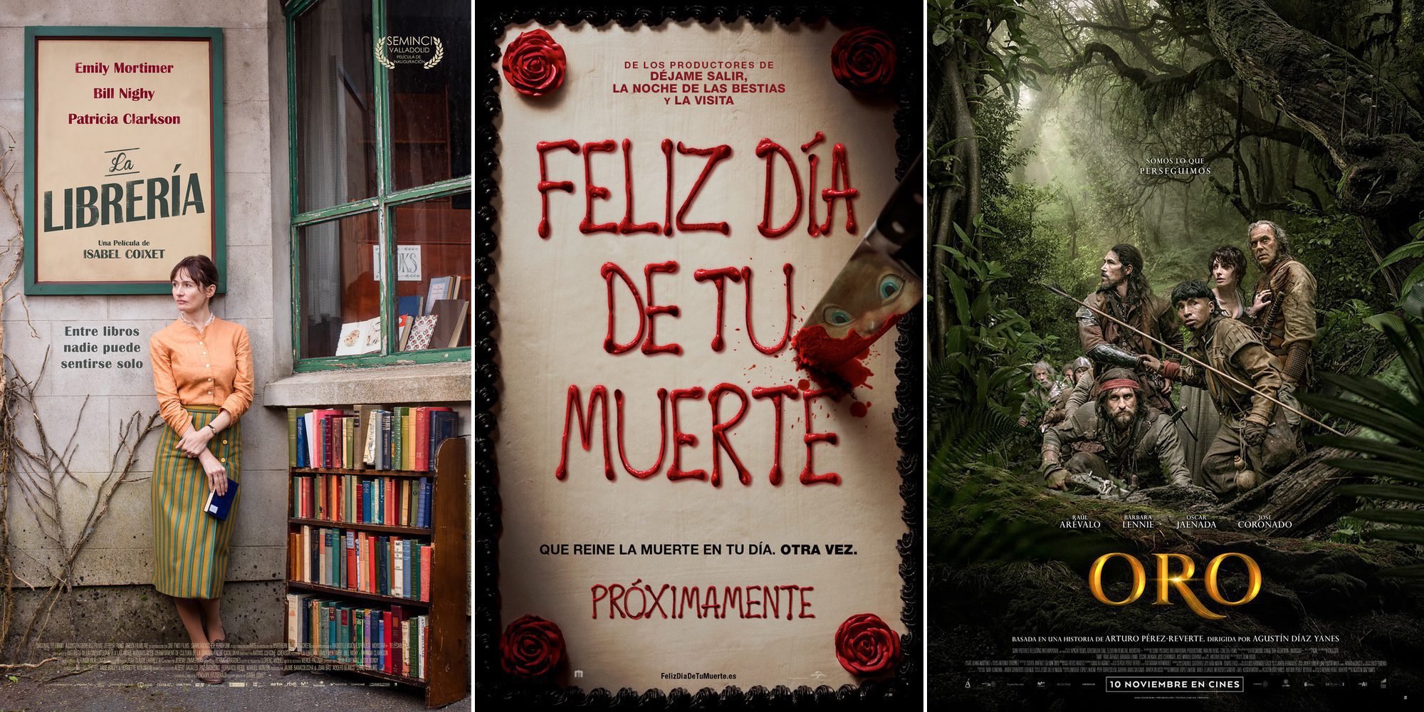 'Feliz día de tu muerte' y 'Oro' encabezan los estrenos de cine de la semana