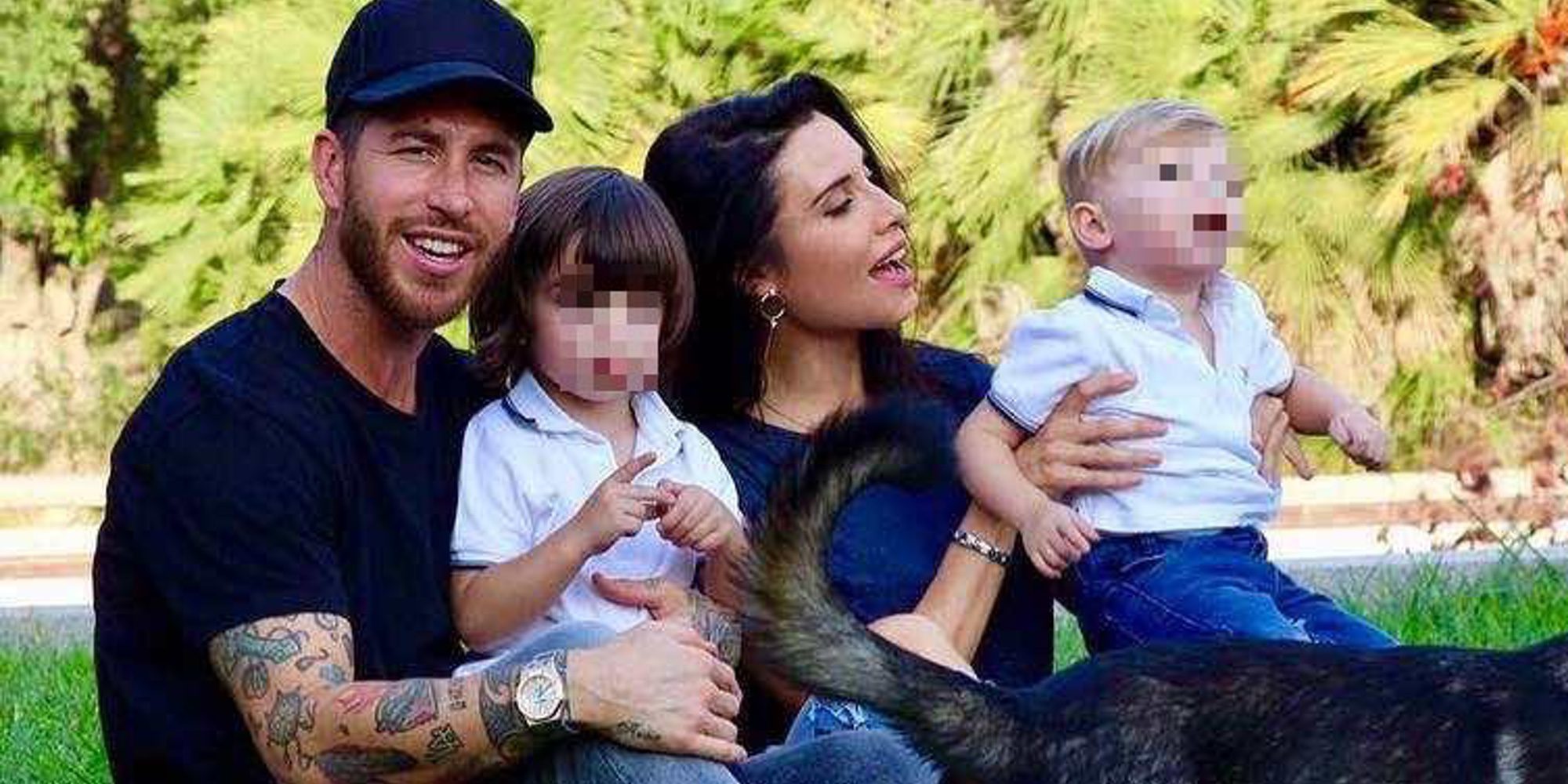 Sergio Ramos le dedica su último gol a su hijo Marco mientras Pilar Rubio celebra con él su segundo cumpleaños