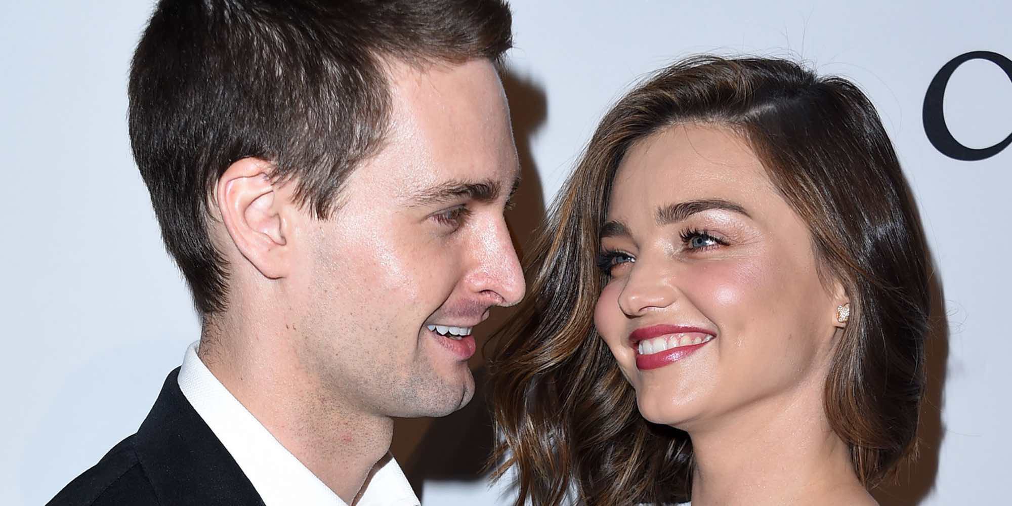 Miranda Kerr y Evan Spiegel están esperando su primer hijo en común