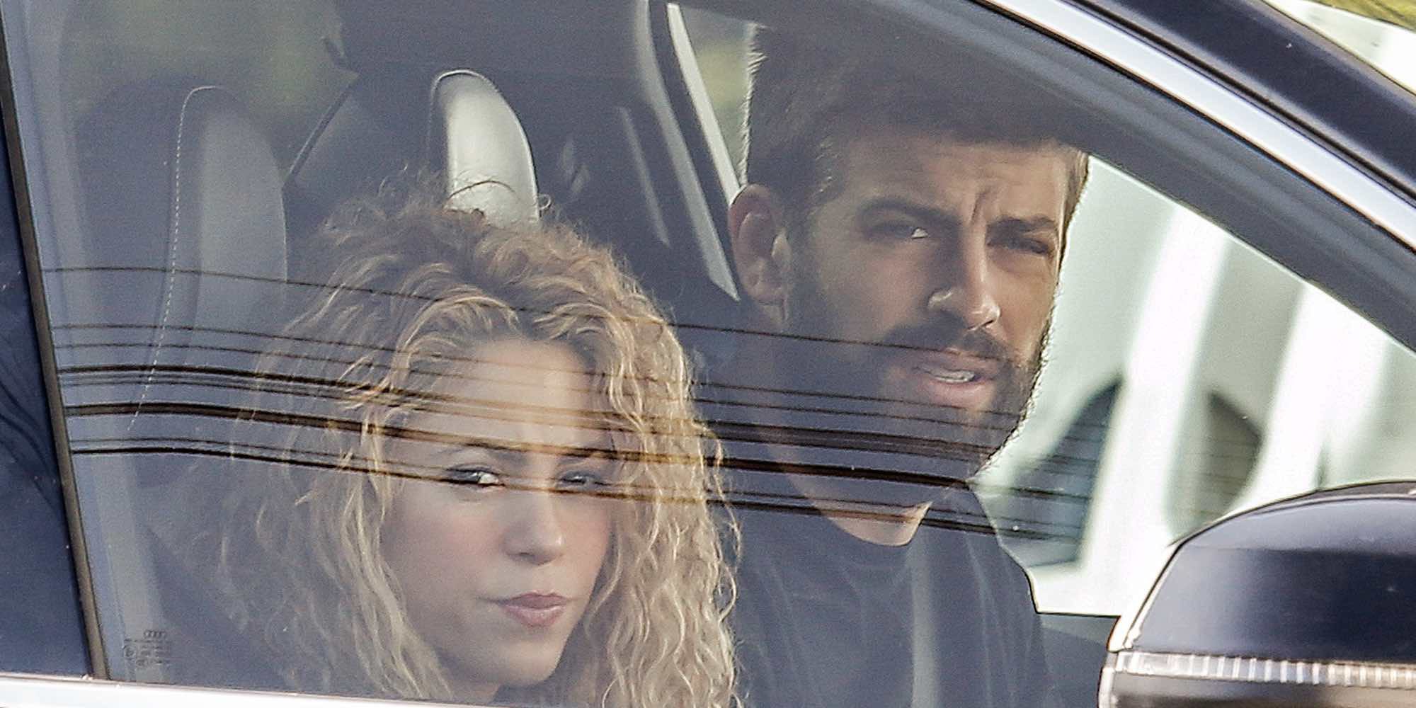 La bronca de Gerard Piqué y Shakira en público y con sus hijos Milan y Sasha delante