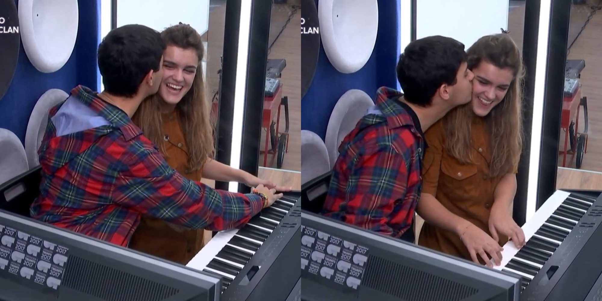 Amaia y Alfred se dan su primer beso en la academia de 'OT 2017'