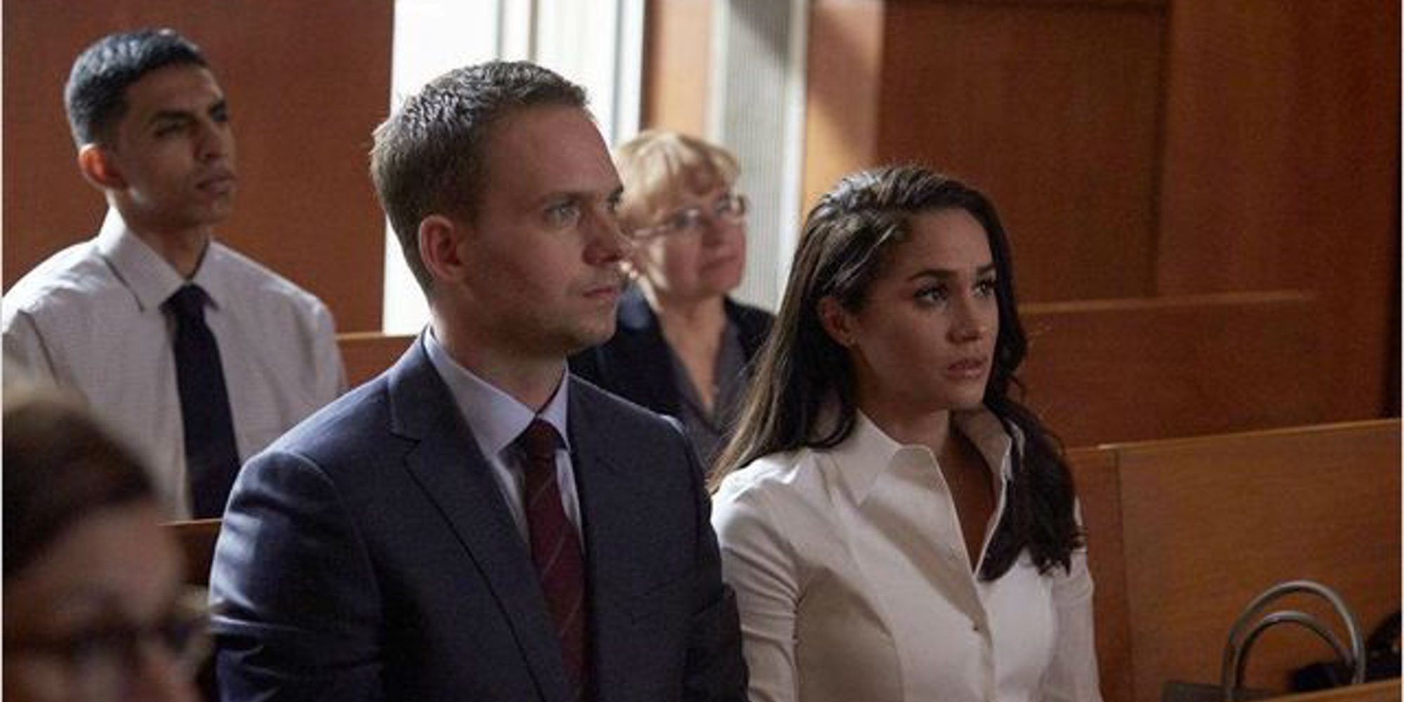 Patrick J. Adams manda un tierno mensaje a Meghan Markle tras anunciar su compromiso con el Príncipe Harry