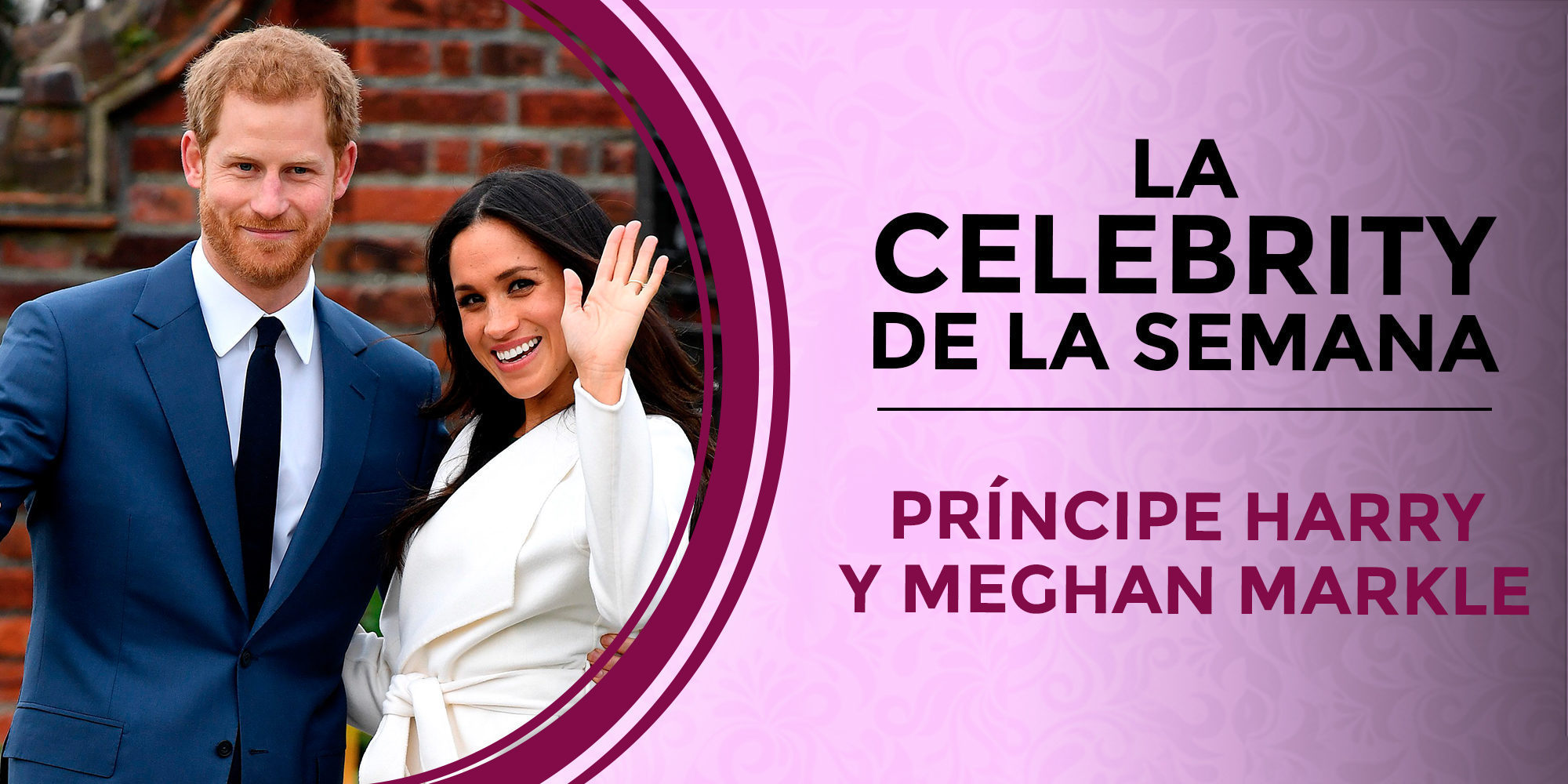 El Príncipe Harry y Meghan Markle, celebrities de la semana por su anuncio de compromiso