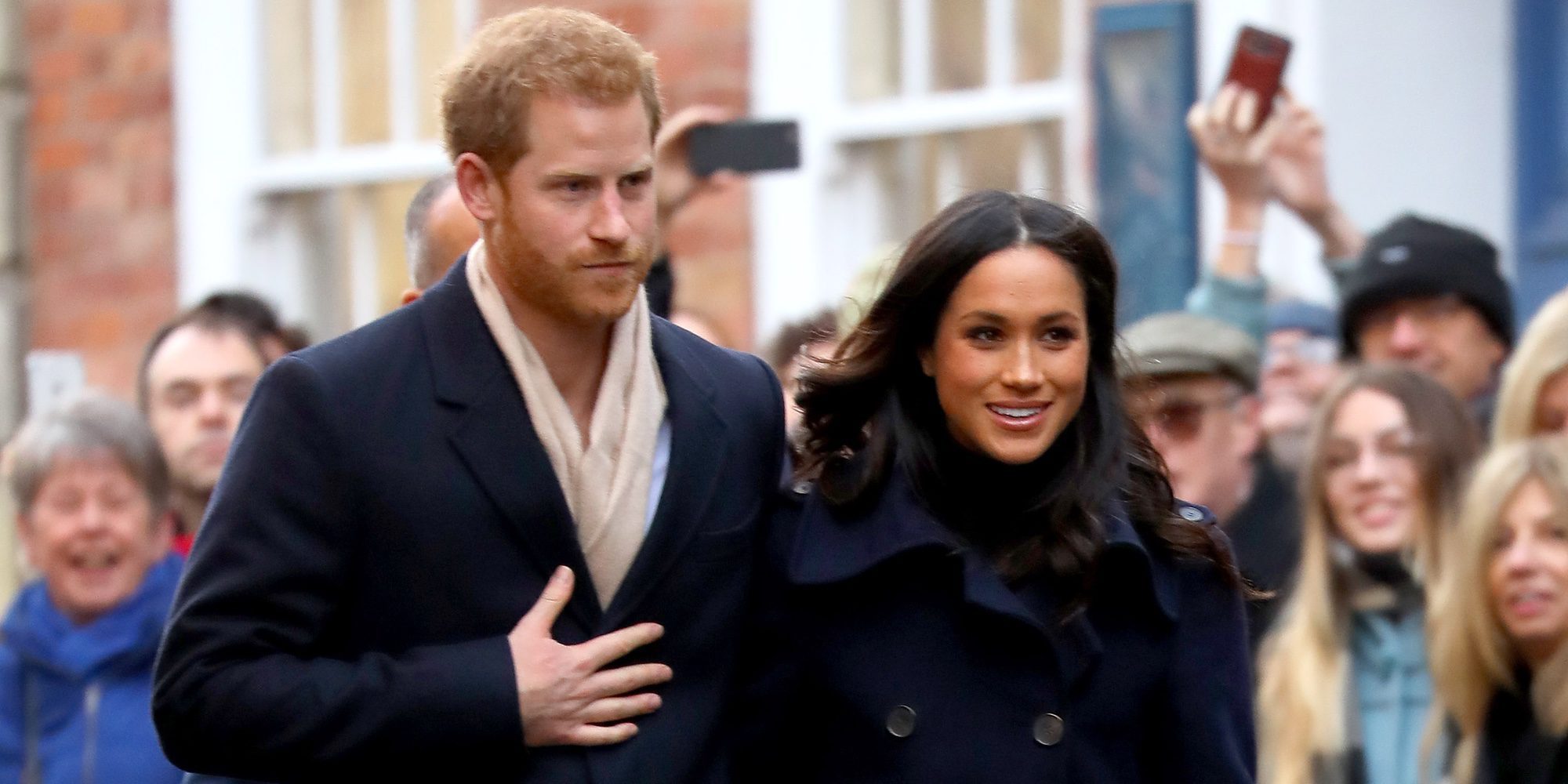 El Príncipe Harry de Inglaterra y Meghan Markle acuden a su primer acto público tras comprometerse