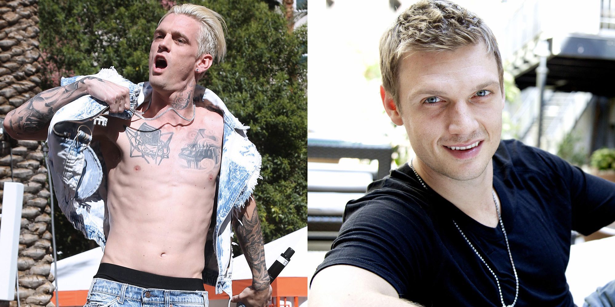 Aaron Carter se reconcilia con su hermano Nick tras el duro enfrentamiento que protagonizaron