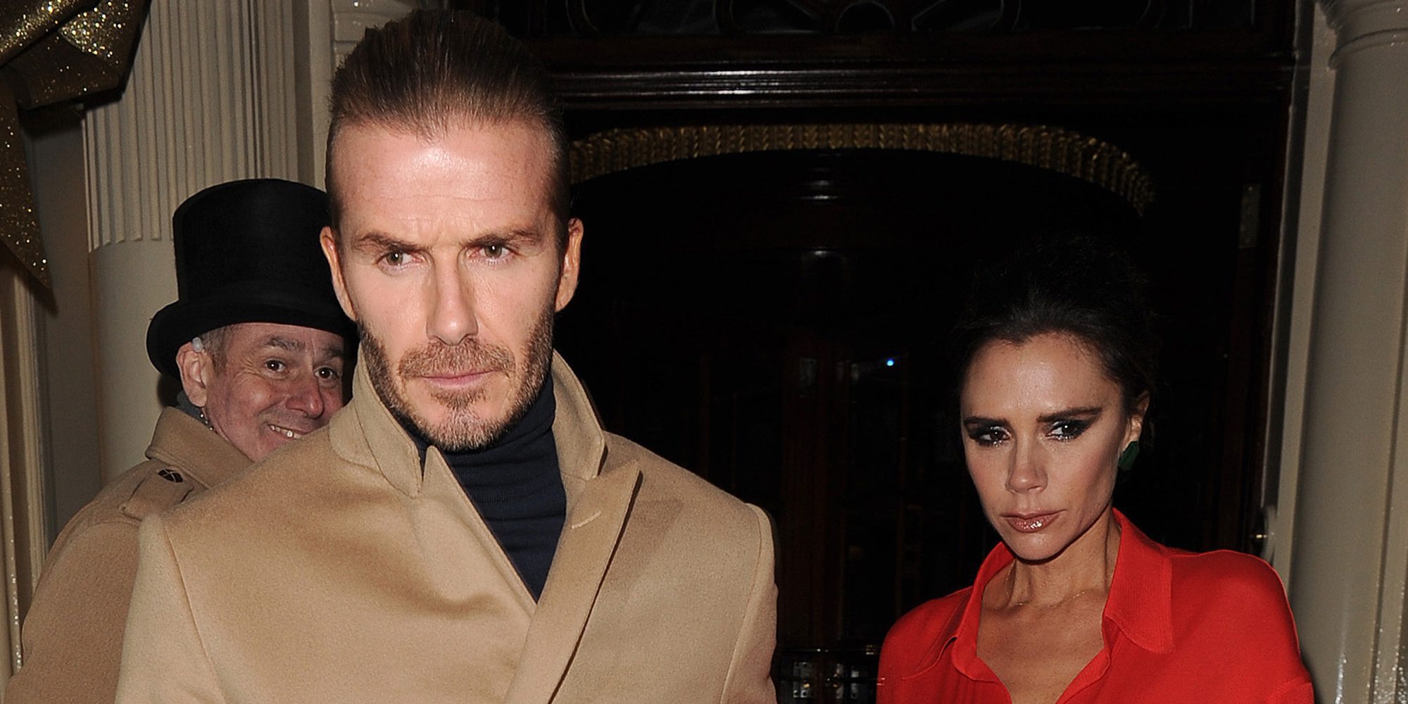 David y Victoria Beckham acuden juntos a una cena con la familia de la modelo