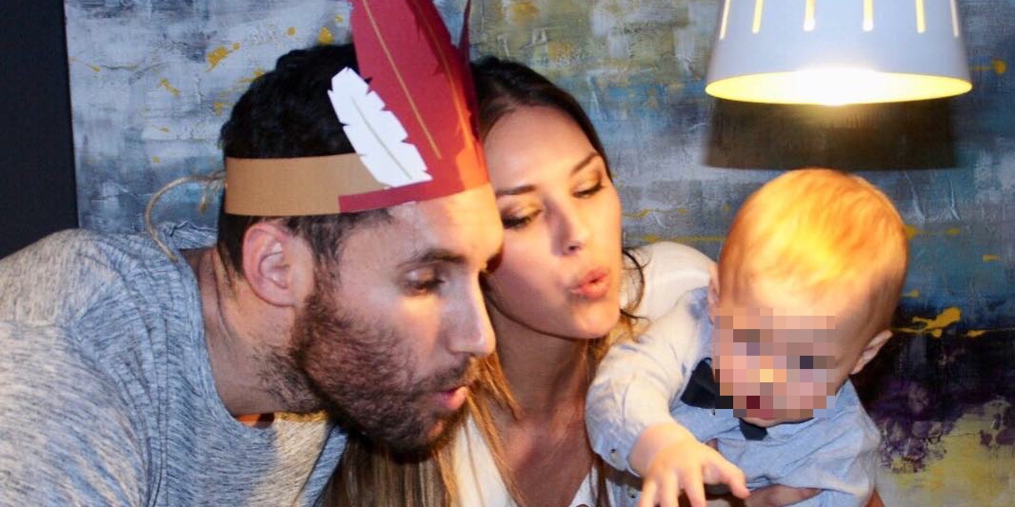 Rudy Fernández y Helen Lindes celebran el primer año de su hijo Alan