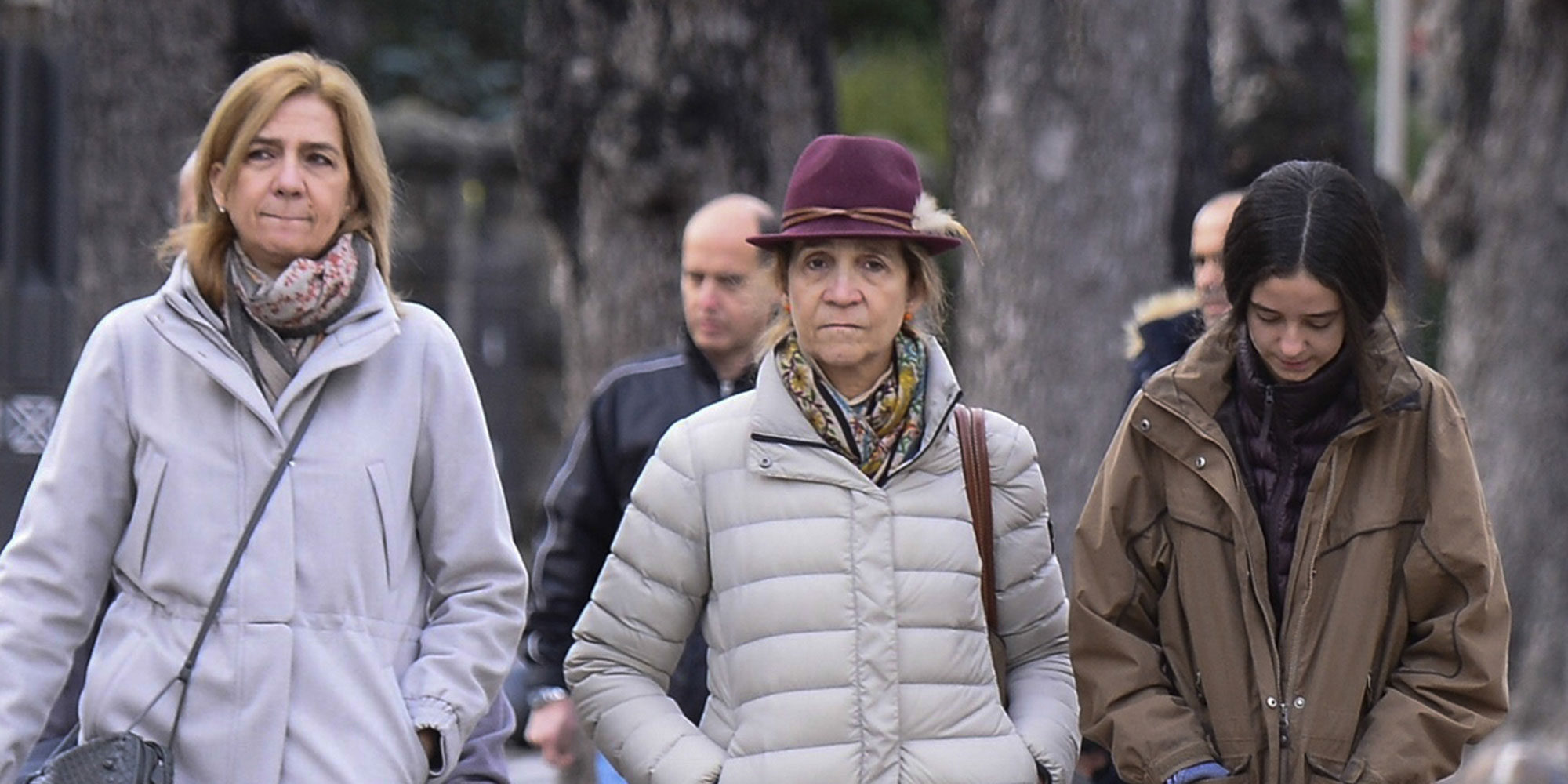 Las Infantas Cristina y Elena y Victoria Federica pasan juntas los últimos días del año