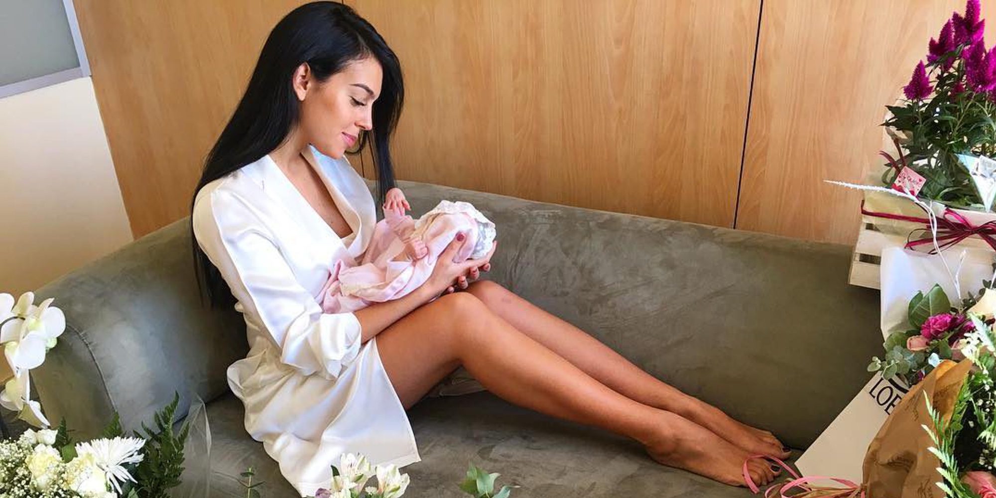 Georgina Rodríguez, puro amor con su hija Alana Martina