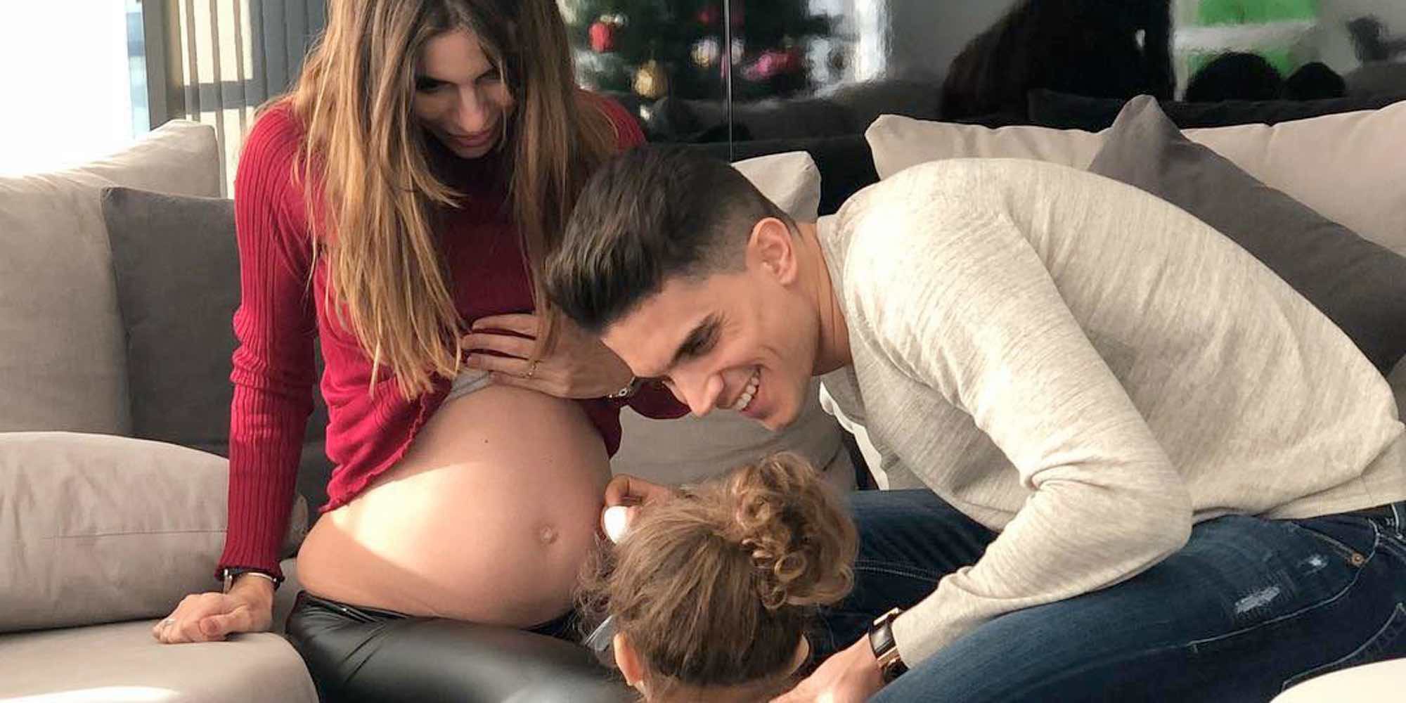 Melissa Jiménez y Marc Bartra, todo amor tras anunciar que volverán a ser padres