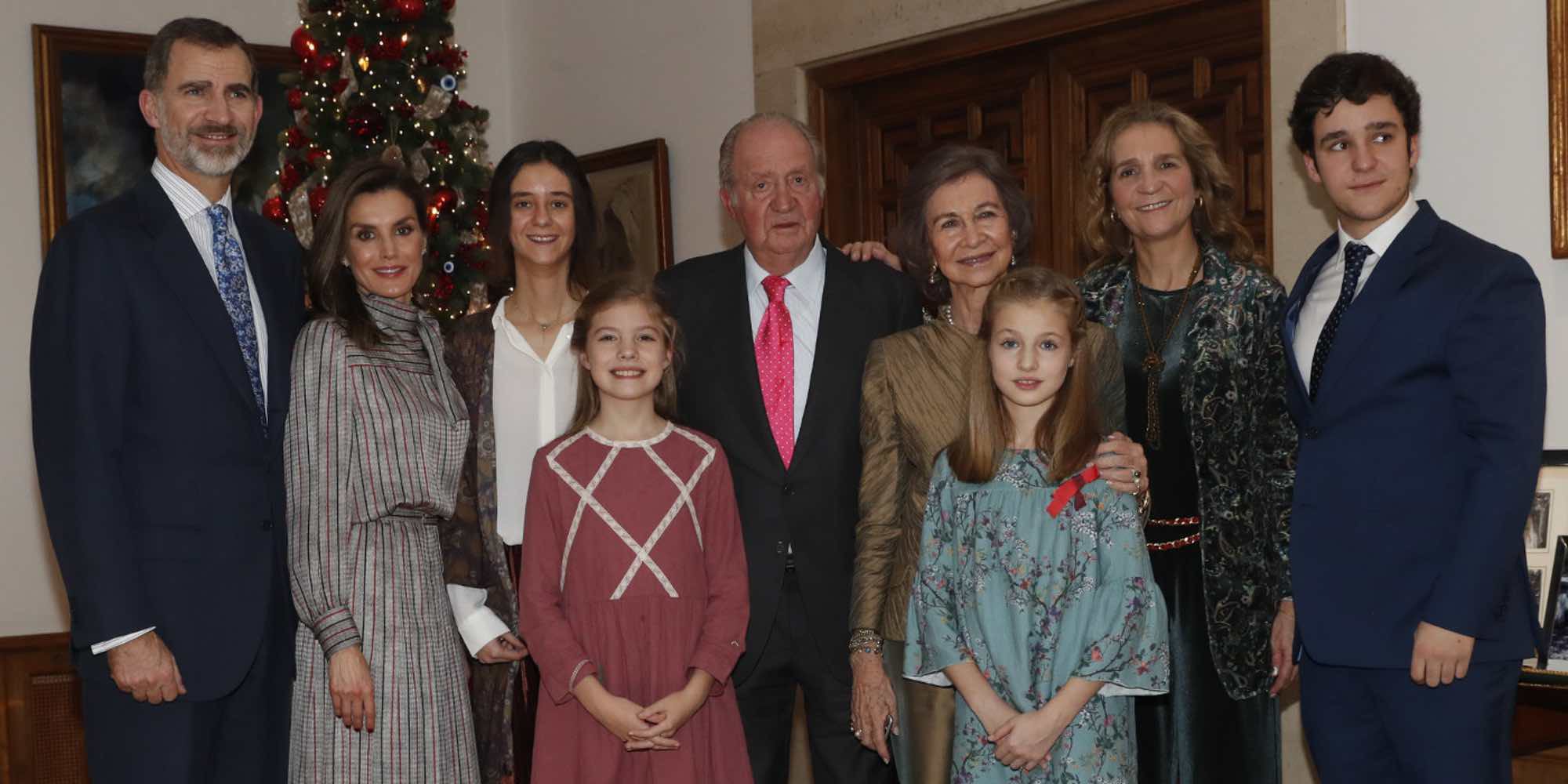 La foto familiar del 80 cumpleaños del Rey Juan Carlos sin la Infanta Cristina