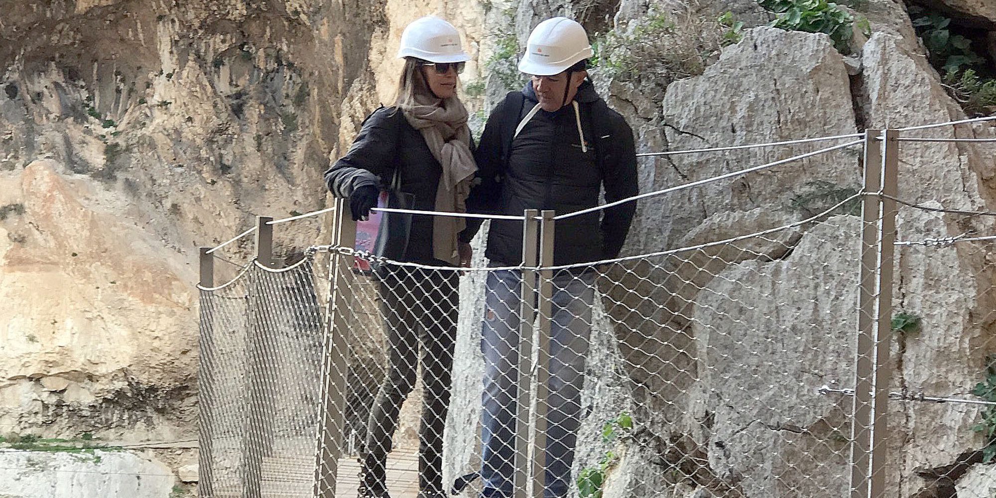 Antonio Banderas y Nicole Kimpel, dos enamorados de lo más aventureros