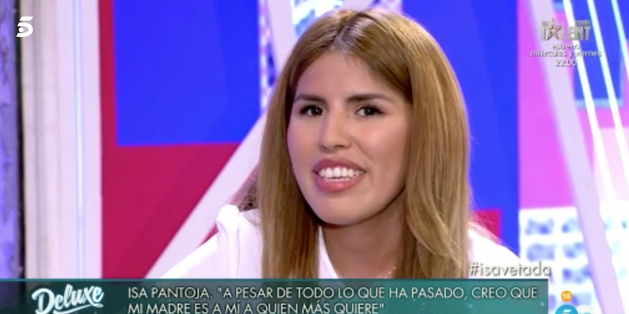 Chabelita, sobre su madre Isabel Pantoja en 'Sábado Deluxe': "Lleva una vida triste, me da pena"