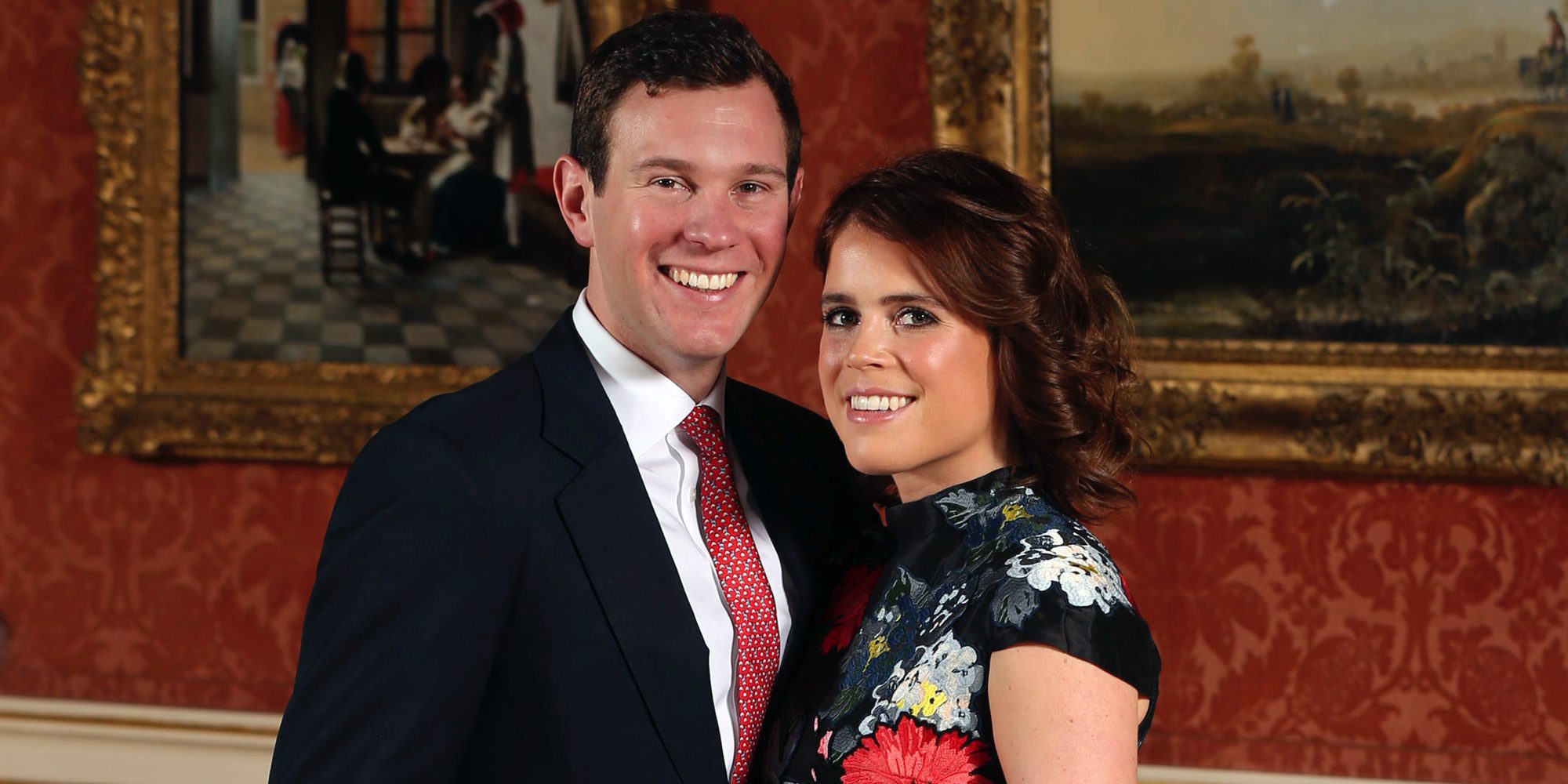 La Princesa Eugenia de York y Jack Brooksbank posan muy enamorados tras anunciar su compromiso