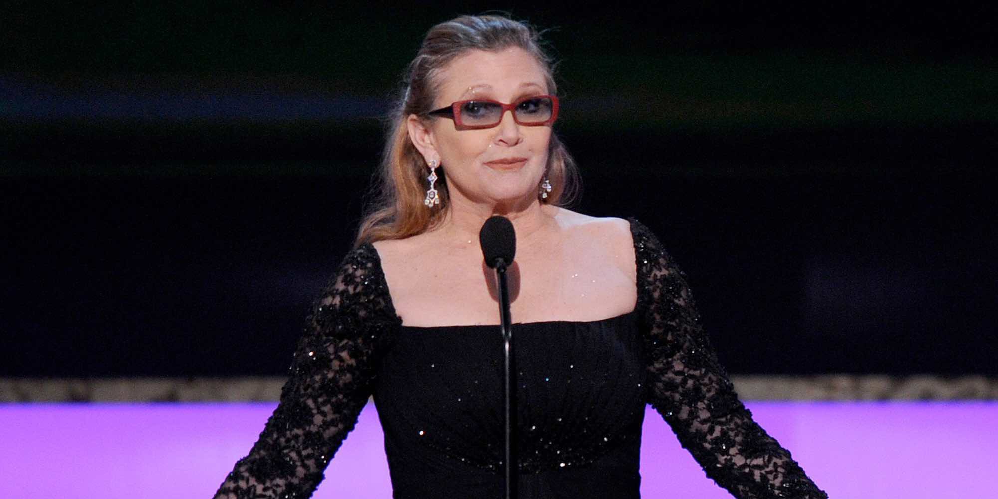 Carrie Fisher recibe un Grammy 2018 a título póstumo por sus memorias publicadas poco antes de morir