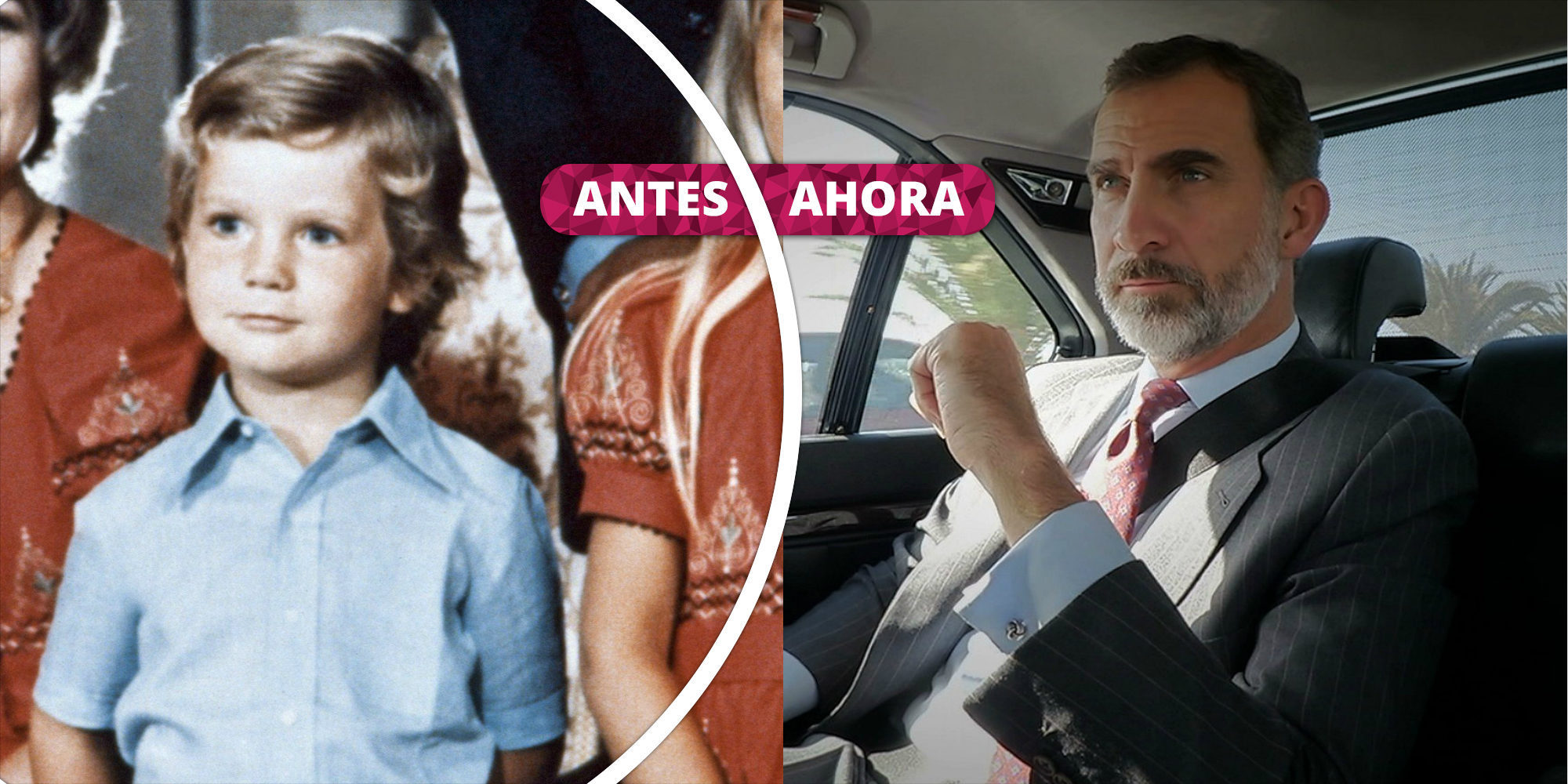 Así ha cambiado Felipe VI: De Infante a Príncipe de Asturias y actual Rey de España