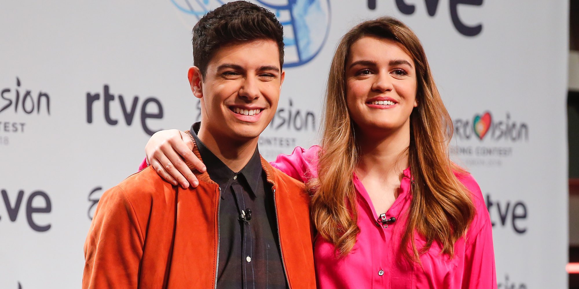 Alfred y Amaia en su primera rueda de prensa: "El punto fuerte de la canción es la verdad que hay"