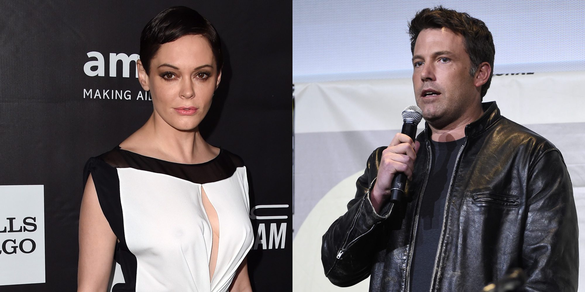 Ben Affleck niega que Rose McGowan le confesara los abusos sexuales de Harvey Weinstein