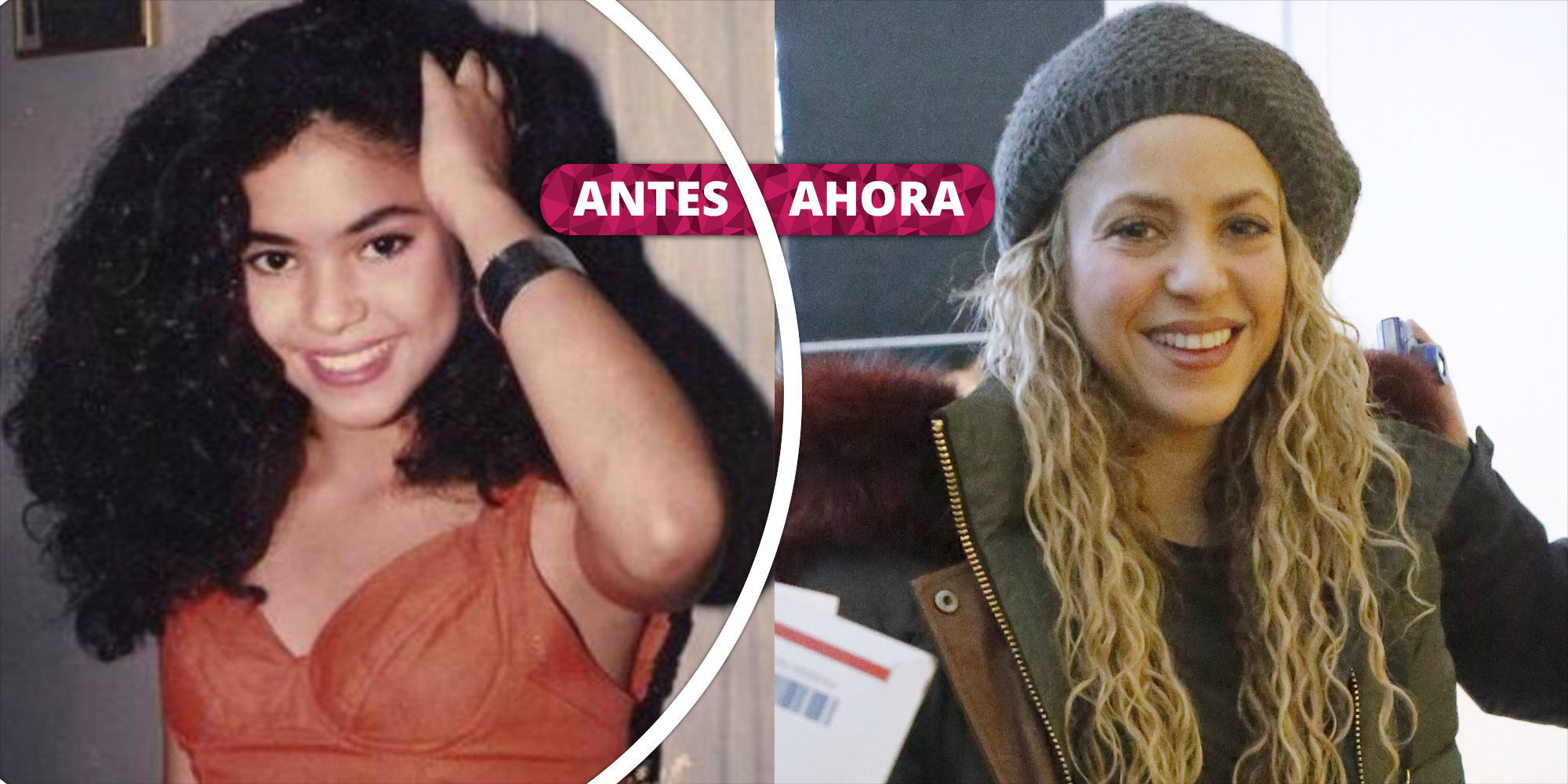 Así ha cambiado Shakira: La evolución de la imagen de la cantante colombiana desde sus inicios