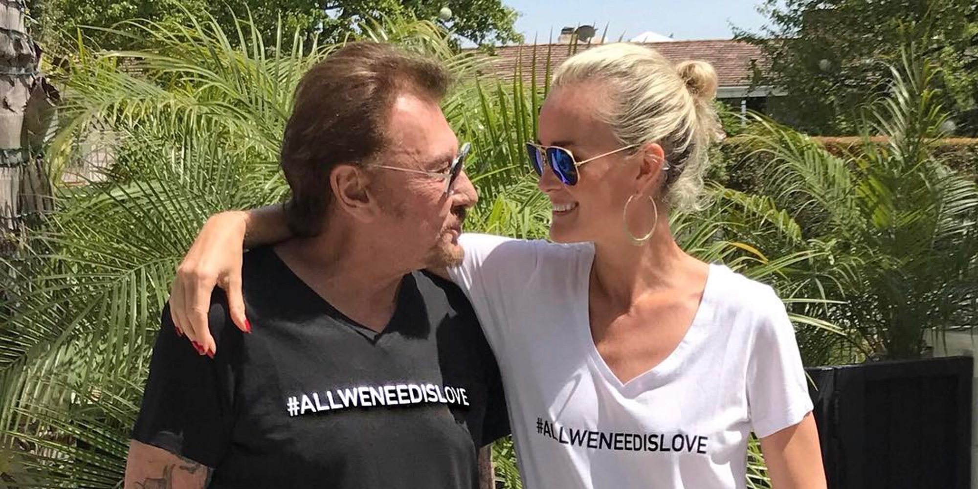 Johnny Hallyday dejó una herencia en vida a sus hijos mayores, Laura y David