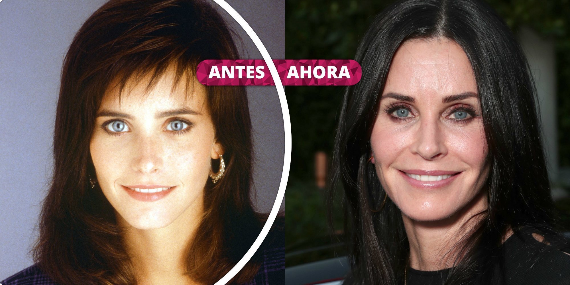 Así ha cambiado Courteney Cox: La increíble transformación de la actriz de 'Friends'