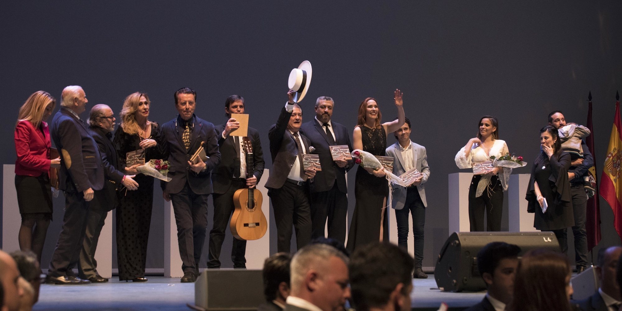 Ortega Cano consigue reunir a la familia Jurado en un acto benéfico presentado por Rosa Benito