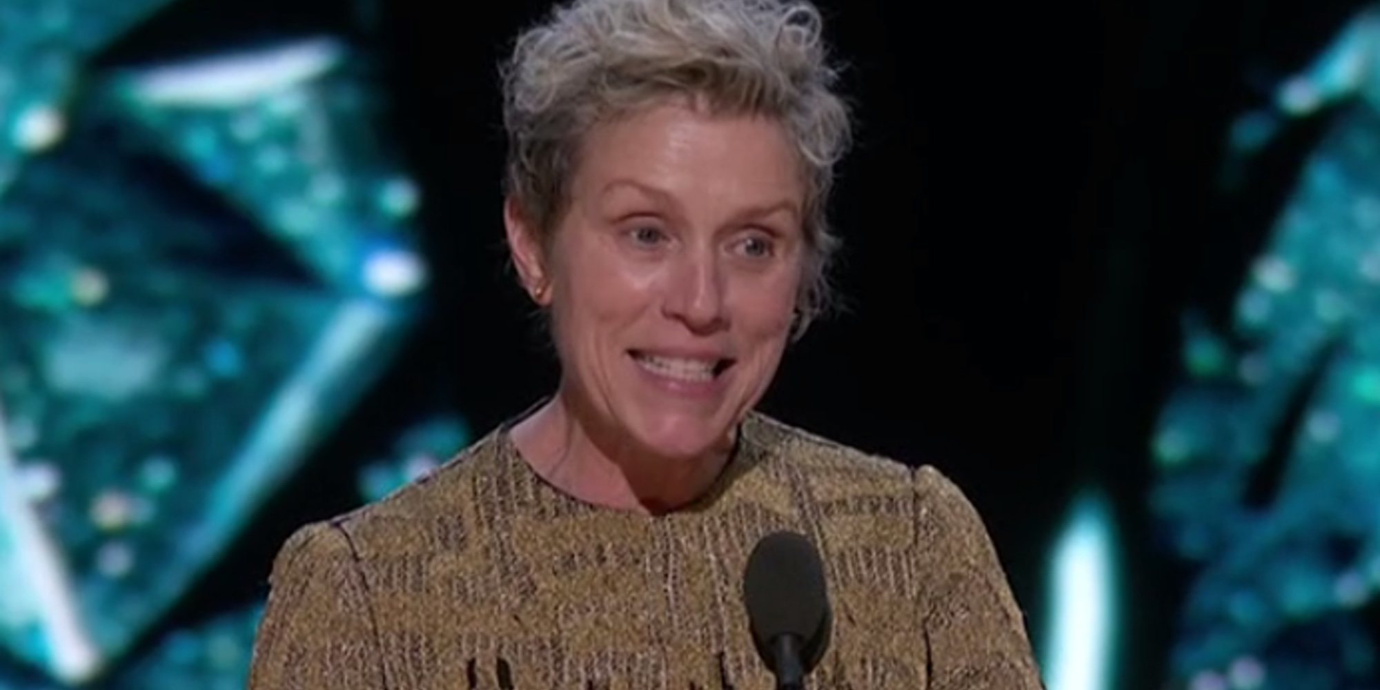 Frances McDormand gana el Premio Oscar 2018 a Mejor actriz protagonista por 'Tres anuncios en las afueras'