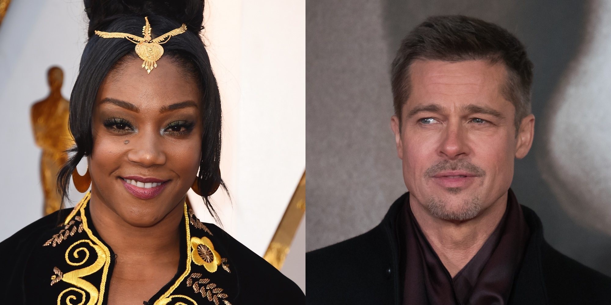 Brad Pitt y Tiffany Haddish se comprometen a salir en un año en la Gala de los Premios Oscar 2018