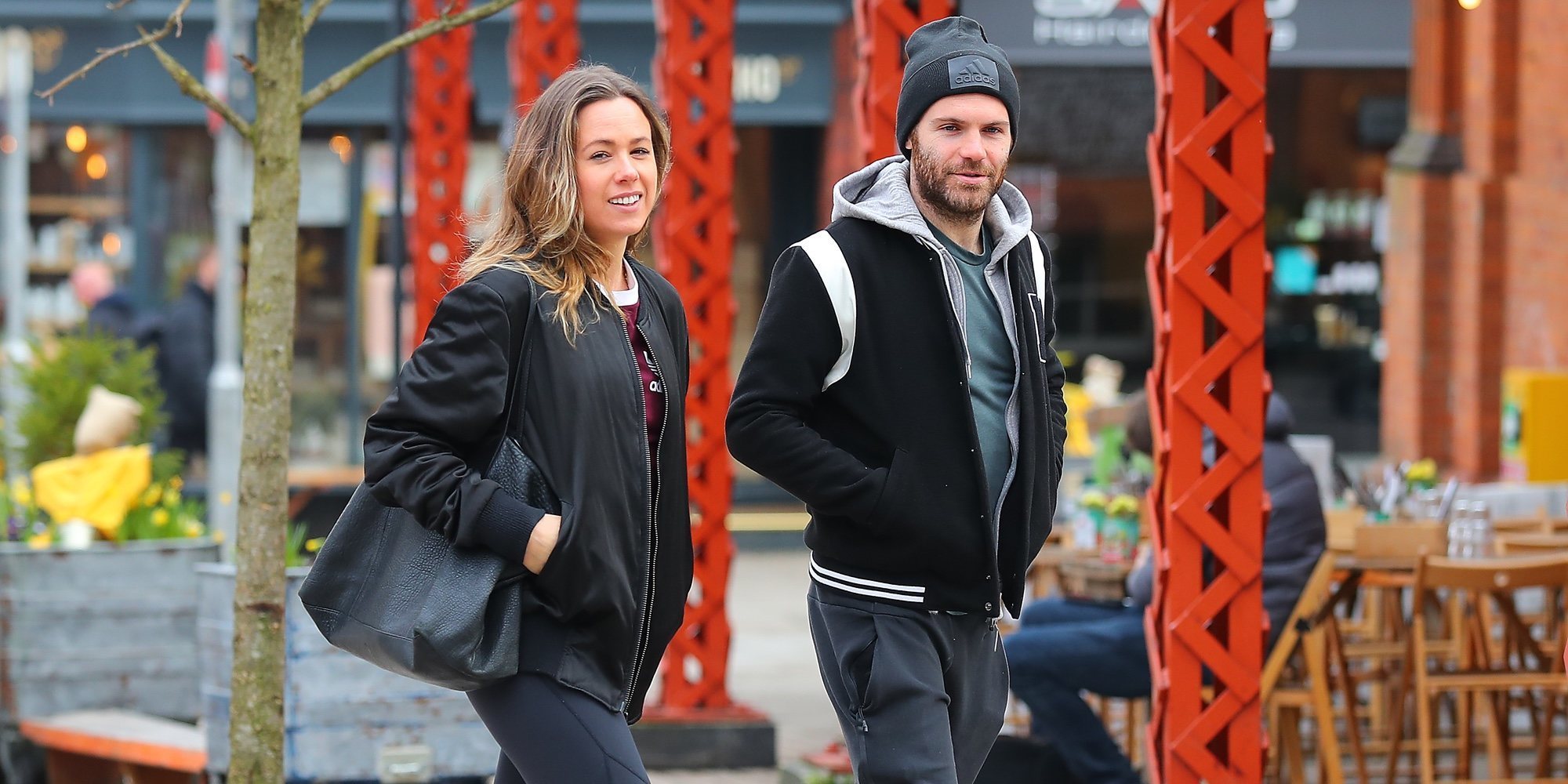 Juan Mata y Evalina Kamph pasean su amor por las calles de Manchester